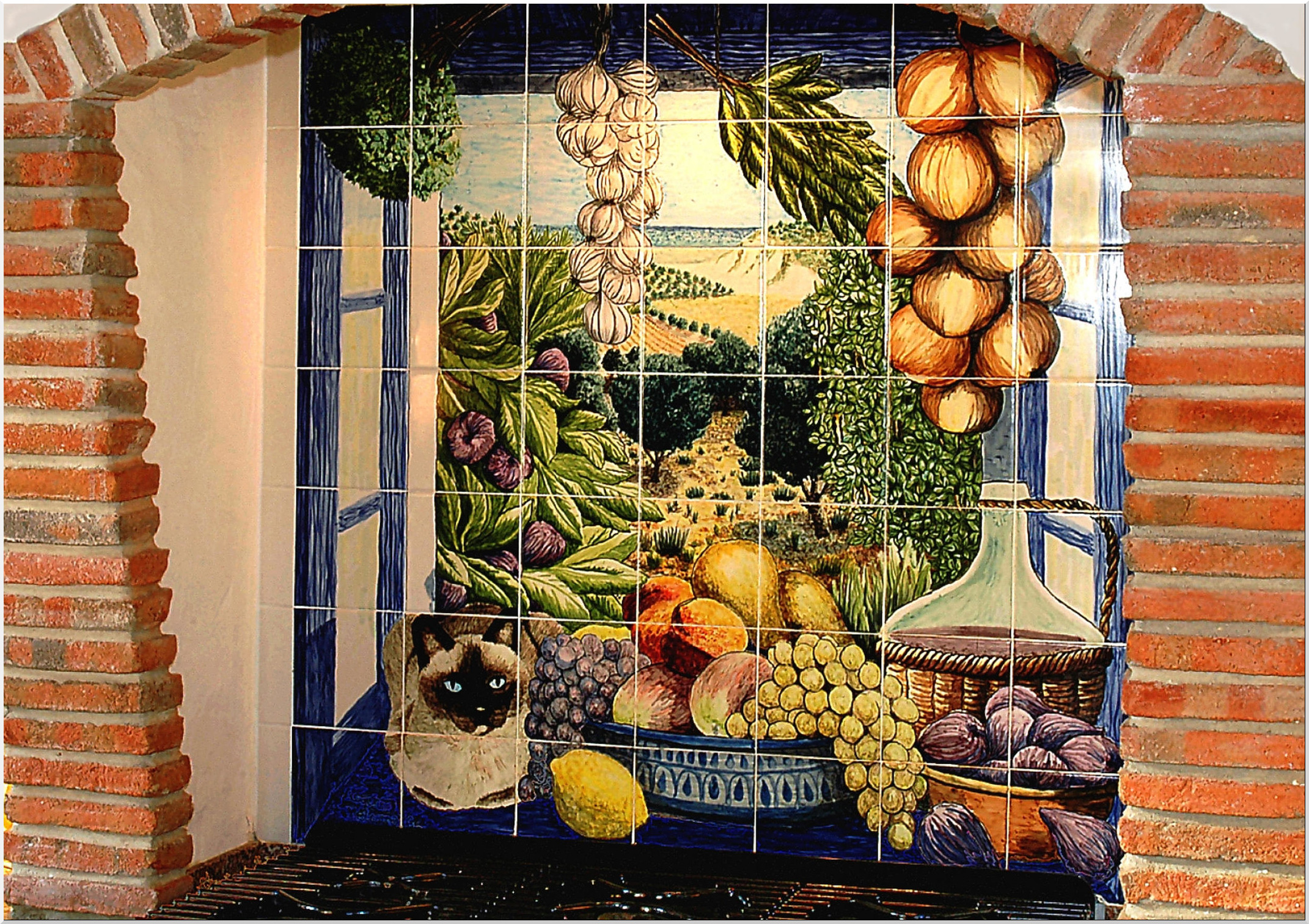 Tibbles the Backsplash.