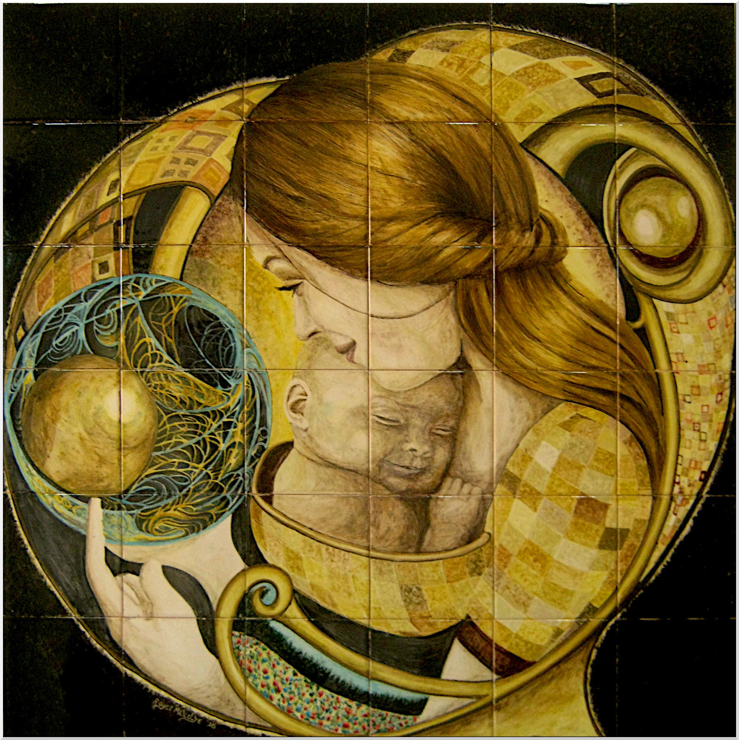 The Golden Madonna.