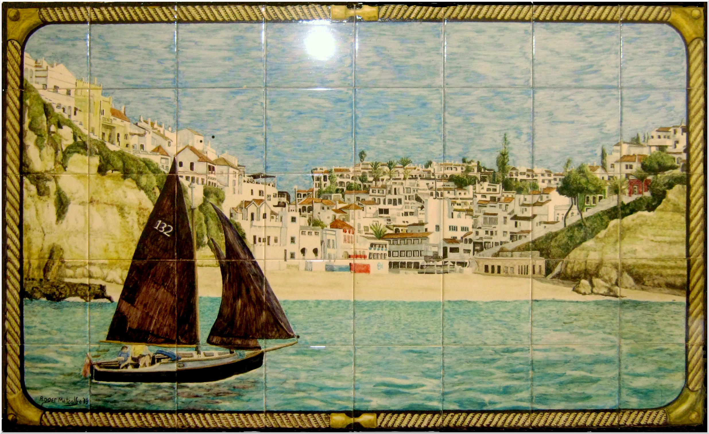Carvoeiro from the Sea.
